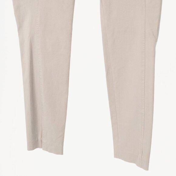 Brunello Cucinelli Khaki Cotton-Twill Skinny Pants - Picture 5 of 11